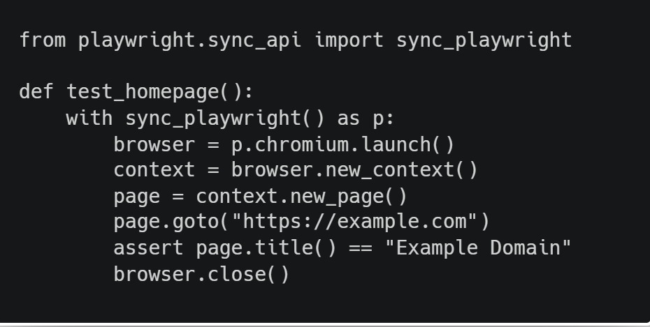 Create a Test Script